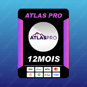 Abonnement Atlas Pro iptv 12 mois