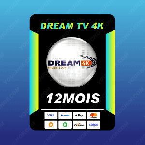 Abonnement Dreamtv 4K Premium 12 mois